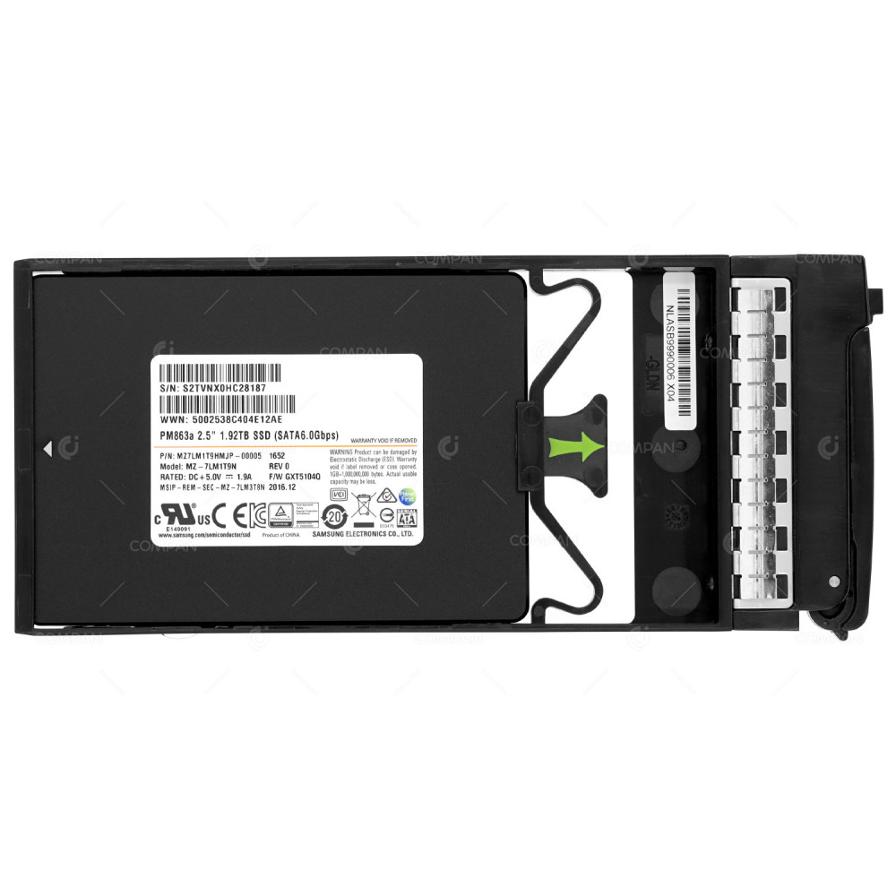 MZ-7LM1T9N-NIMBLE SAMSUNG SSD 1.92TB 6G SATA 2.5" SFF PM863A FOR NIMBLE STORAGE MZ7LM1T9HMJP-00005